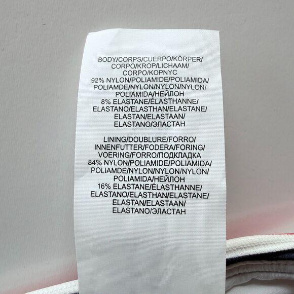 NWT La Blanca Sailor Stripe Hipster Bikini Bottoms in Navy, Red, White & Pink 12 - Picture 9 of 11